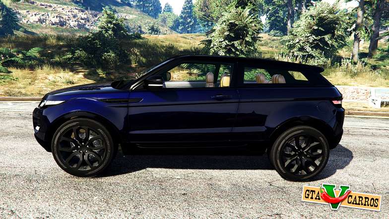 Range Rover Evoque v5.0 for GTA 5 side view