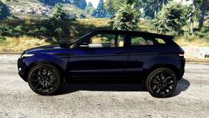 Range Rover Evoque v5.0 for GTA 5 side view