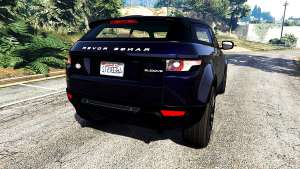 Range Rover Evoque v5.0 for GTA 5 back view