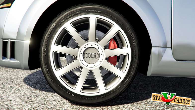 Audi TT (8N) 2004 [replace] for GTA 5 wheel view
