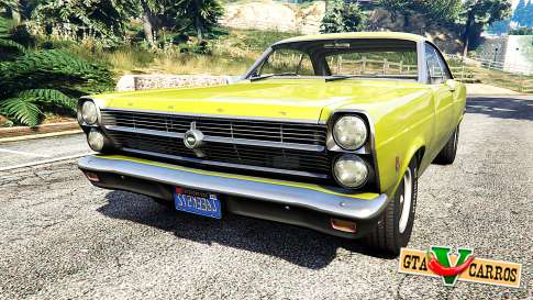 Ford Fairlane 500 1966 v1.1 for GTA 5 front view