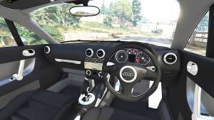 Audi TT (8N) 2004 [replace] for GTA 5 steering wheel view