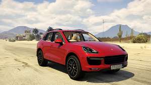 2016 Porsche Cayenne Turbo S GTS for GTA 5 front view