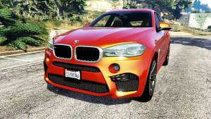 BMW X6 M (F16) v1.6 for GTA 5 front view