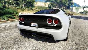 Lotus Exige V6 Cup for GTA 5 back view