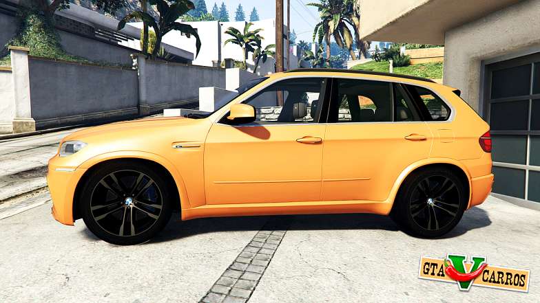 BMW X5 M (E70) 2013 v1.0 [add-on] for GTA 5 side view