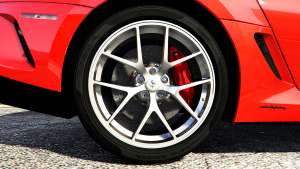 Ferrari 599 GTO [add-on] for GTA 5 wheel view