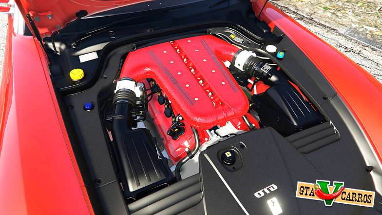 Ferrari 599 GTO [add-on] for GTA 5 engine view