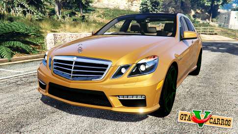 Mercedes-Benz E63 (W212) AMG 2010 [add-on] for GTA 5 front view