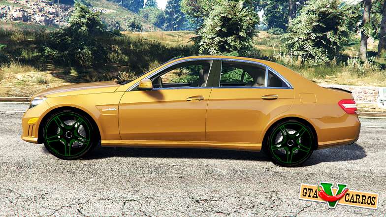 Mercedes-Benz E63 (W212) AMG 2010 [add-on] for GTA 5 side view