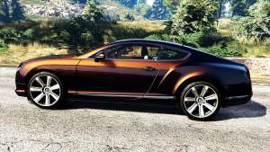 Bentley Continental GT 2012 [replace] for GTA 5 side view