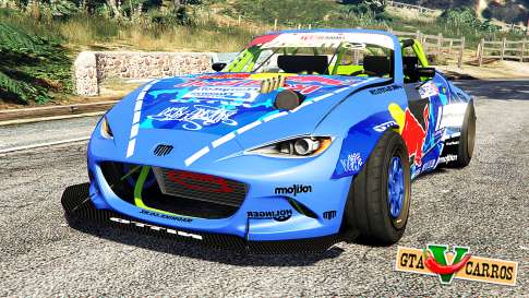 Mazda MX-5 (ND) RADBUL Mad Mike [replace] for GTA 5 front view