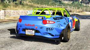 Mazda MX-5 (ND) RADBUL Mad Mike [replace] for GTA 5 back view