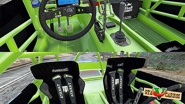 Mazda MX-5 (ND) RADBUL Mad Mike [replace] for GTA 5 interior view