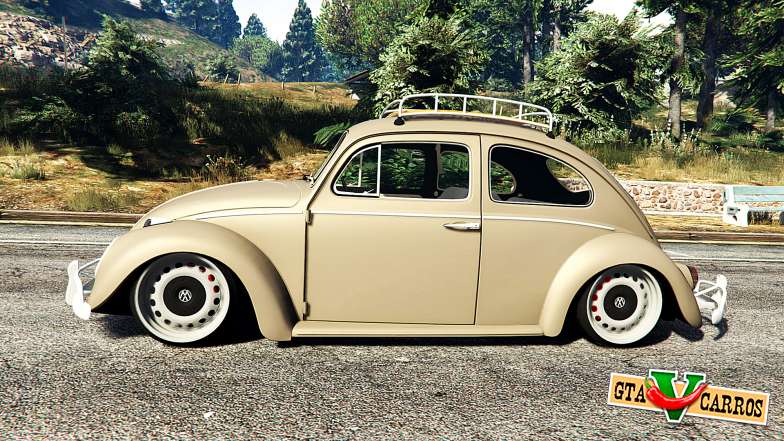 Volkswagen Fusca 1968 v0.8 [replace] for GTA 5 side view