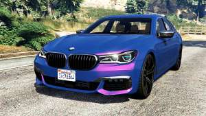 BMW 750i xDrive M Sport (G11) [add-on] for GTA 5 front view
