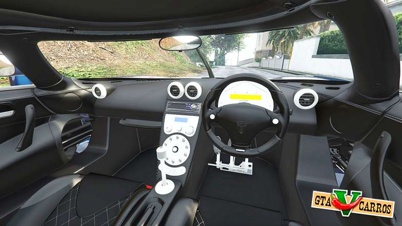 Koenigsegg CCX 2006 [Autovista] v2.0 [replace] for GTA 5 steering wheel view