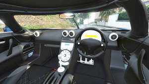 Koenigsegg CCX 2006 [Autovista] v2.0 [replace] for GTA 5 steering wheel view