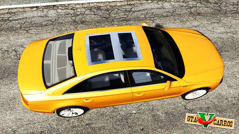 Audi A8 L (D4) 2013 [replace] for GTA 5 top view