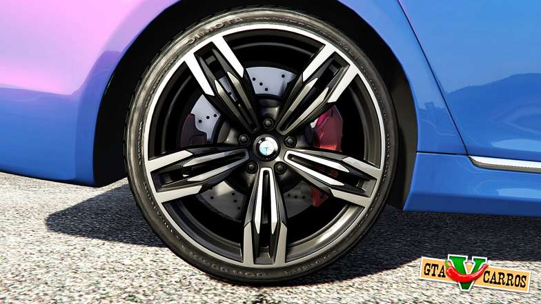 BMW 750i xDrive M Sport (G11) [add-on] for GTA 5 wheel view