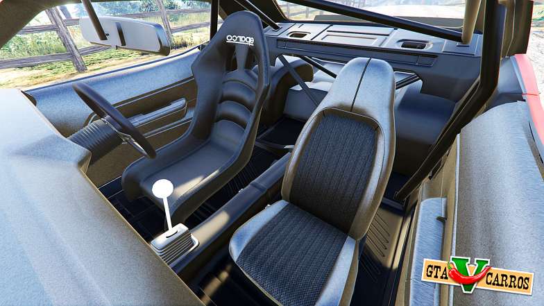 Plymouth Cuda BeckKustoms for GTA 5 interior view