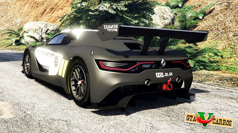 Renault Sport RS 01 2014 Police Interceptor [a] for GTA 5 back view