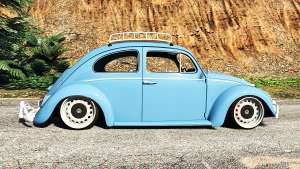 Volkswagen Fusca 1968 v0.9 [replace] for GTA 5 side view