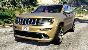 Jeep Grand Cherokee SRT-8 2014 [replace] for GTA 5 front view