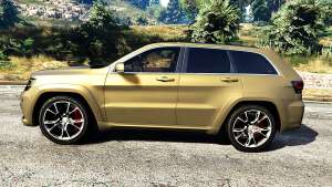 Jeep Grand Cherokee SRT-8 2014 [replace] for GTA 5 side view