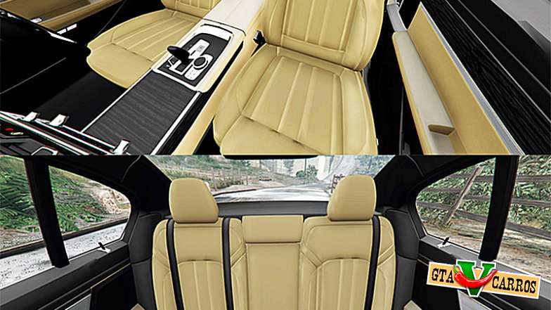 BMW 750i xDrive M Sport (G11) [add-on] for GTA 5 interior view