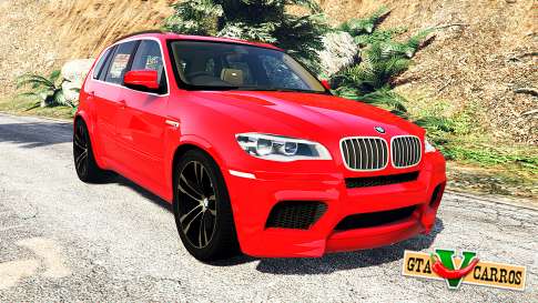 BMW X5 M (E70) 2013 v0.3 [replace] for GTA 5 front view