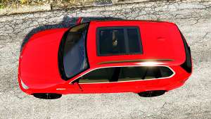 BMW X5 M (E70) 2013 v0.3 [replace] for GTA 5 top view