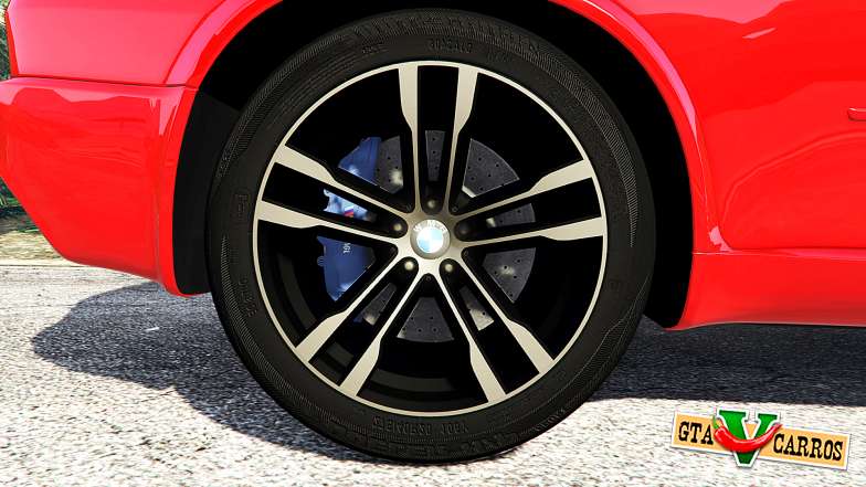 BMW X5 M (E70) 2013 v0.3 [replace] for GTA 5 wheel view