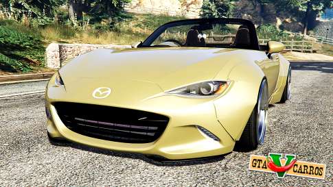 Mazda MX-5 2016 Rocket Bunny v0.1 [replace]  for GTA 5 front view