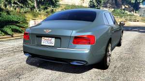 Bentley Flying Spur [add-on] for GTA 5 back view