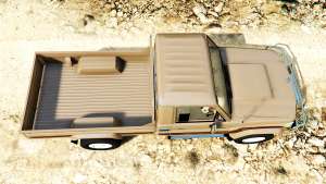 Toyota Land Cruiser (J79) 2016 for gta 5 top view