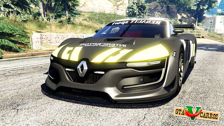 Renault Sport RS 01 2014 Police Interceptor [r] for GTA 5 front view