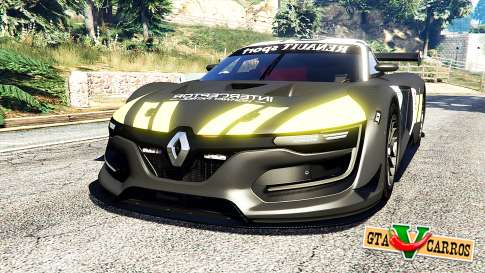 Renault Sport RS 01 2014 Police Interceptor [r] for GTA 5 front view