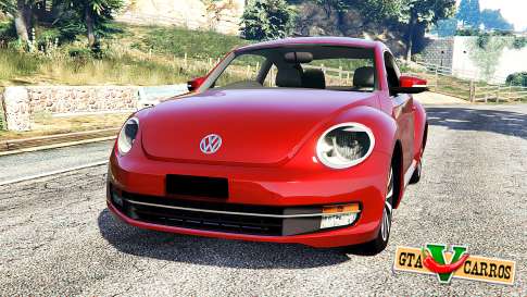 Volkswagen Beetle Turbo 2012 [replace] for GTA 5 front view