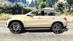 Mercedes-Benz GLE 450 AMG 4MATIC (C292) [add-on] for GTA 5 side view