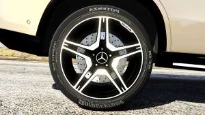 Mercedes-Benz GLE 450 AMG 4MATIC (C292) [add-on] for GTA 5 wheel view