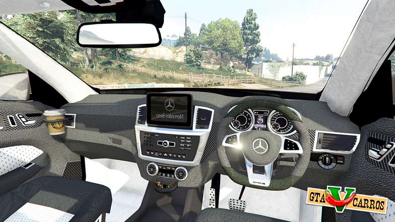 Mercedes-Benz GLE 450 AMG 4MATIC (C292) [add-on] for GTA 5 steering wheel view
