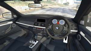 BMW X5 M (E70) 2013 v0.1 [replace] for GTA 5 steering wheel view