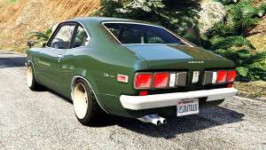 Mazda RX-3 1973 [add-on] for GTA 5 back view