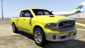 Dodge Ram Limited 2016 for GTA 5 front view