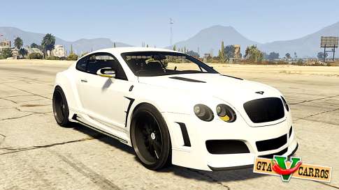 Undercover Bentley Continetal GT 1.0 for GTA 5 front view