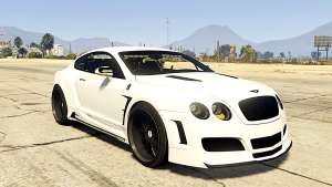 Undercover Bentley Continetal GT 1.0 for GTA 5 front view