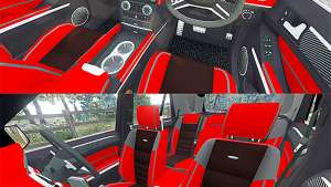Mercedes-Benz ML63 AMG (W166) 2015 [replace] for GTA 5 interior view