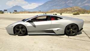 Lamborghini Reventon 7.1 for GTA 5 side view