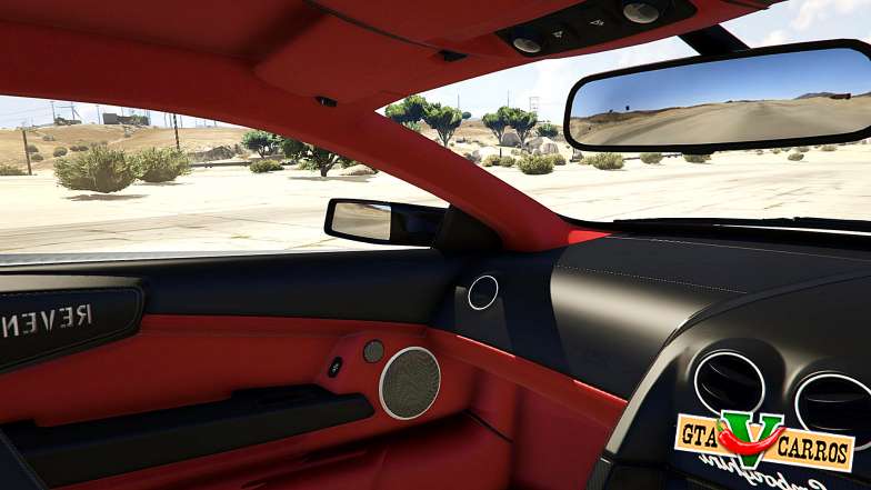 Lamborghini Reventon 7.1 for GTA 5 interior view